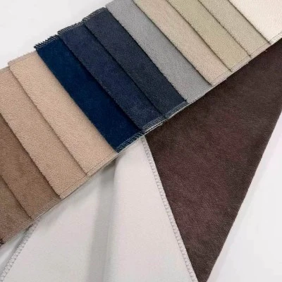 Double layer bonded velvet furniture fabric Double layer bonded velvet furniture fabric