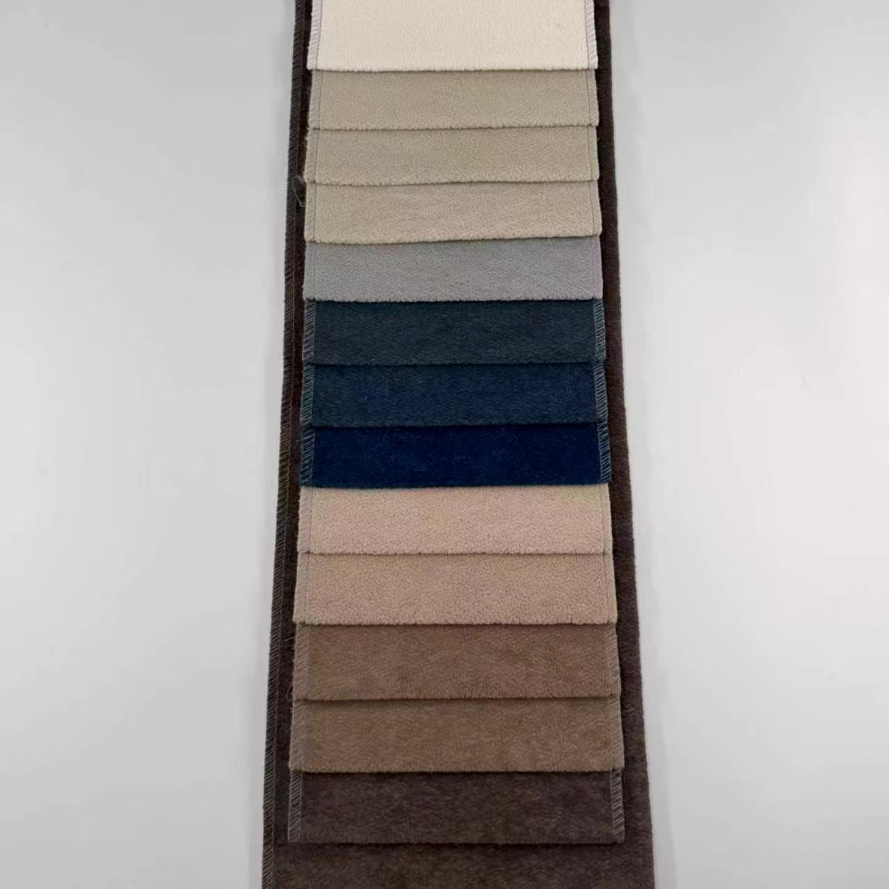 Warp knitted composite velour upholstery fabric Warp knitted composite velour upholstery fabric