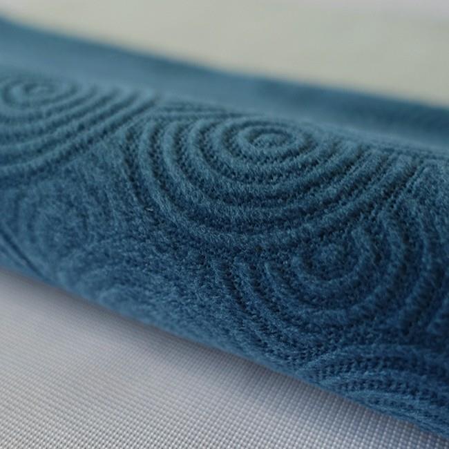 Geometric Velvet Fabric