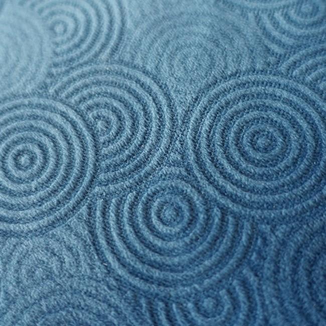 Geometric Velvet Fabric